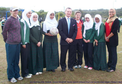 Shinpads and Hijabs Launch with Graham Perrett MP