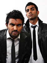 Fear of a Brown Planet. Image shows from L to R: Nazeem Hussain, Aamer Rahman. 