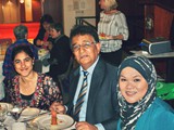 Ms Hafizah Suleman, Dr Mustafa Ally, Ms Nora Amath