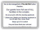 Boulevard Tower Residence Accommodation