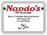 Nandos MT GRAVATT