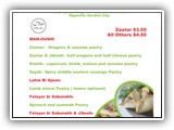 Watang Man-oushi Lebanese Foods