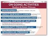 Slacks Creek Mosque Activities