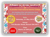 AIIC Family Fun Night 21 MAY