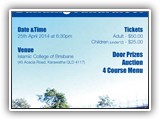 Algester Fundraising Dinner 25 APRIL