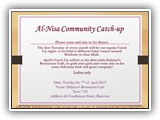 AlNisa Catch Up Date Claimer 7 APRIL