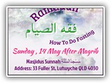 Lutwyche RAMADAN 14 May