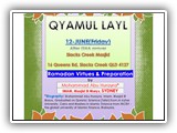 Qyamul Lyl 12 JUNE