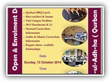 AIIC Open Day-Qurbani BBQ 12 OCTOBER