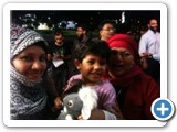 Mrs Firdous Haneef, Haniyah and Ms Nazima Hansa