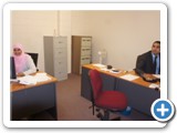 Fida Ibrahim (Assistant Finance Officer), Ahmed Khalil (Finance Officer)
