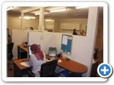 Open plan offices