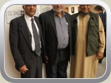 Mr. Suliman Sabdia (Immediate Past President), Mr. Mohammed Yusuf (President) and Mr Sultan Deen (Past President) of ICQ
