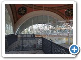 The womens gallery provides ample space for female worshippers.