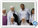 Ola Abdelmaguid, Samra Maluhija, Ahmed Khalil, Beengul Ali, Nashwa Ibrahim and Rosul Aziz