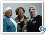Zahra Aboukoura, Neroli Holmes and Azza Koura