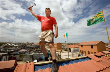 Image: Irish volunteer