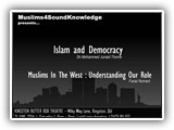 Muslims4SoundKnowledge Lecture 21 JUNE