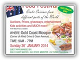 Gold Coast Mosque Int. Food Festival 2014 26 JANUARY