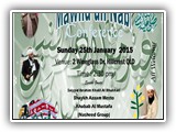 Mawlid un Nabi Conference 25 JANUARY