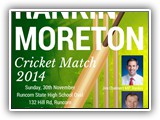 RankinMoreton Cricket 30 NOVEMBER