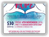 Salam Hope Fundraiser 4 NOVEMBER